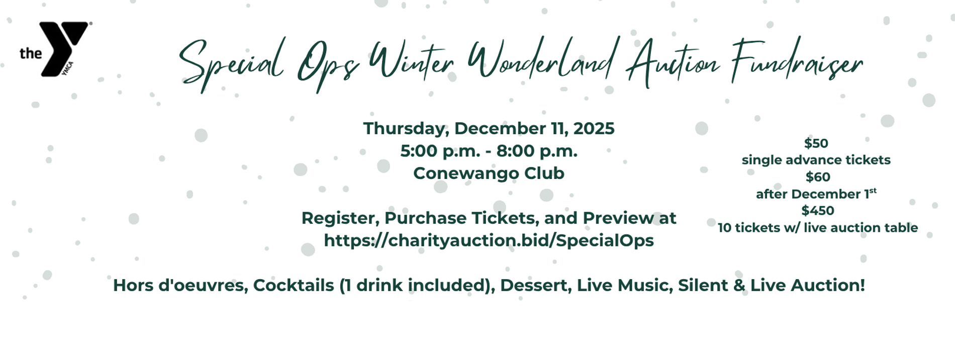 special ops auction 2025